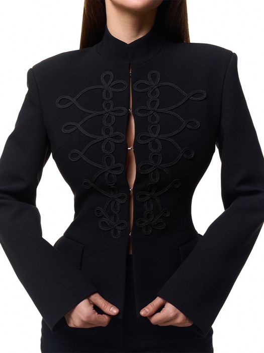 Жакет чорного кольору one by one, розмір хс