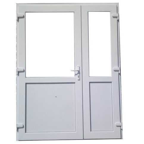 Drzwi PCV dwuskrzydłowe 160x210 Białe OD RĘKI TRANSPORT