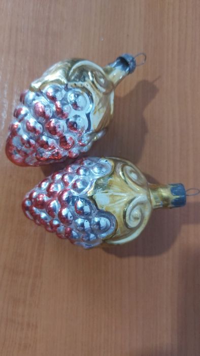 Антиквариат ёлочные украшения СССР подставка для ёлки