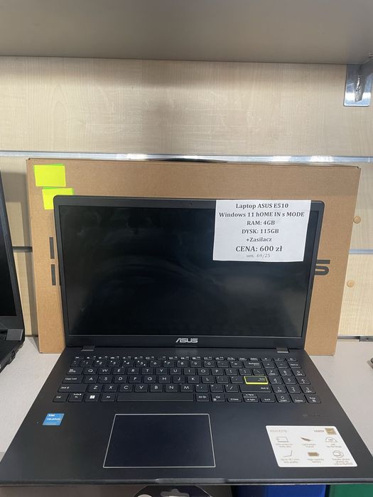 Laptop ASUS E510 komplet