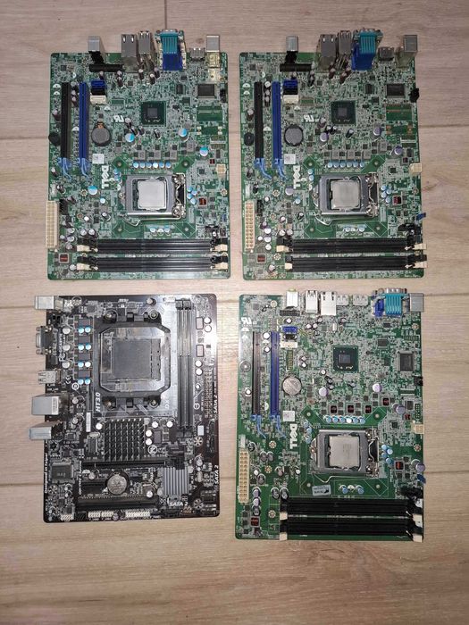 Zestaw płyt głównych 6szt. 2x i5 2400 + 3x laptop + części