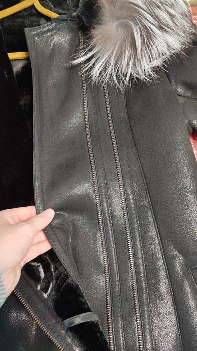 Жіноча подовжена дублянка чудової якості