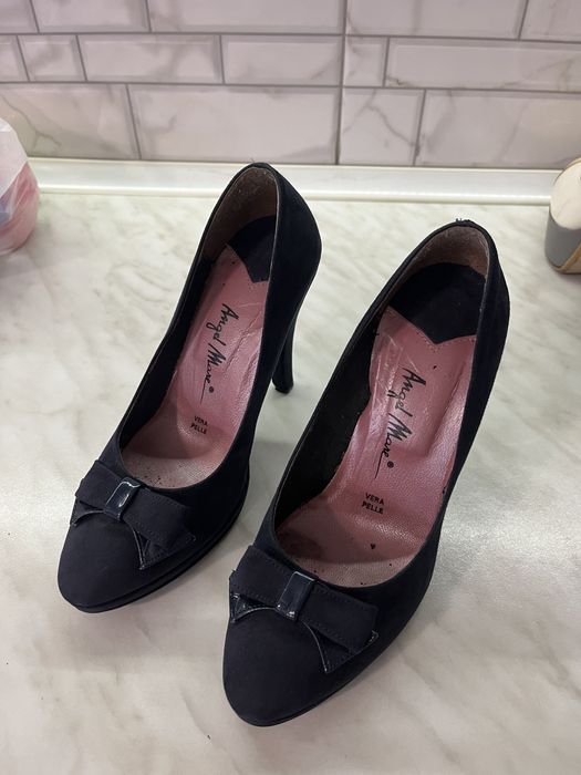 Туфлі жіночі замша, Italy, 35 розмір, стан відмінний.