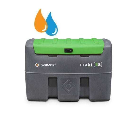 Zbiornik mobilny na ON i Adblue SWIMER BASIC Mobi 5S Duo 410L+40L