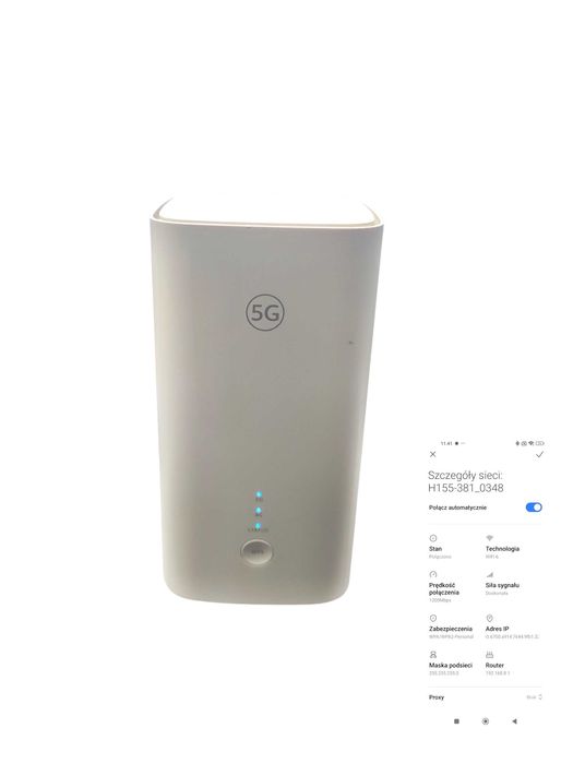 Router Brovi 5G CPE 5 (H155-381) zasilacz Bez Blokad