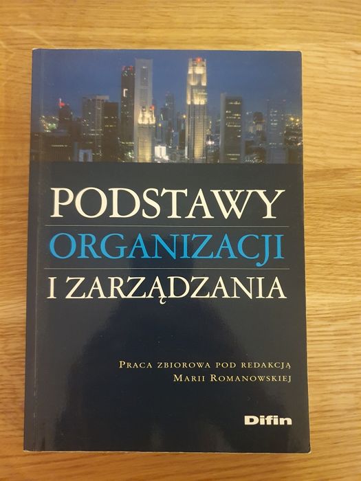 Podstawy organizacji i zarządzania Romanowska