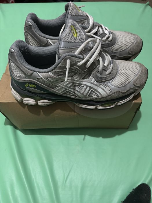 Asics gel nyc white/gray