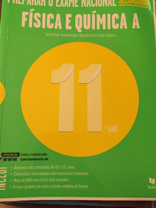 Livros escolares 11° ano