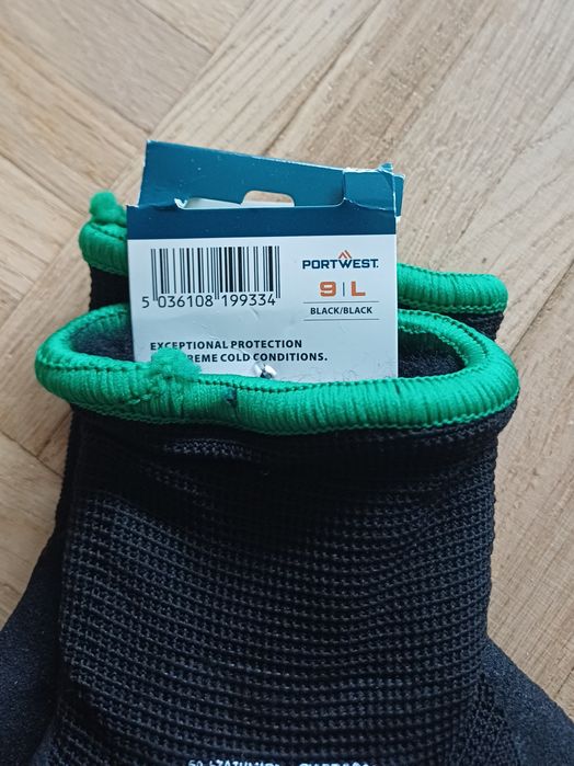 Rękawice robocze ocieplane, rozmiar 9