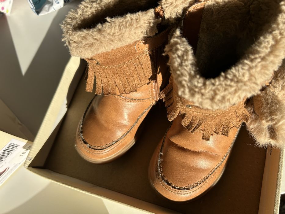 Buty kozaczki dla dziiewczynki -rozmoar 22