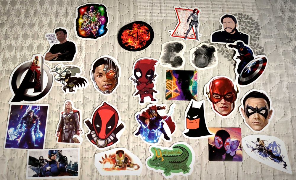 Marvel superbohaterowie naklejki