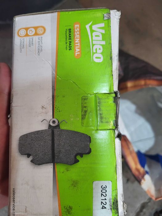 Calços valeo frente e trás C5 ou peugeot 508 ou 407