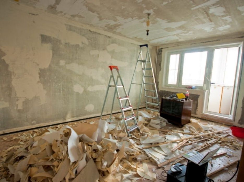 Малярка, поклейка обоев, ламинат,  плитка, електрика, сантехника