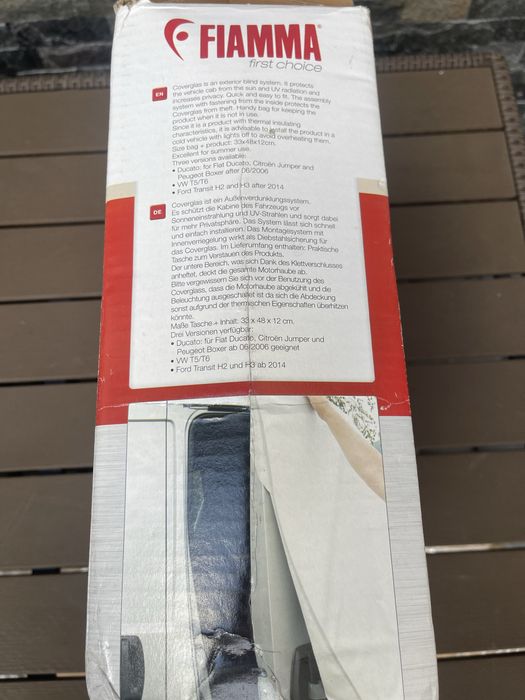 Osłona termiczna Coverglas XL Ducato