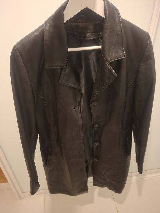 Płaszcz damski skóra naturalna 38