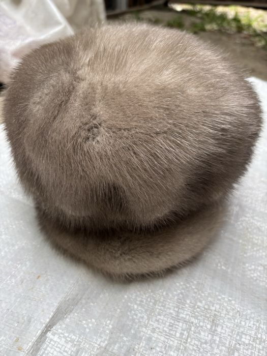 Натуральна норкова шапка