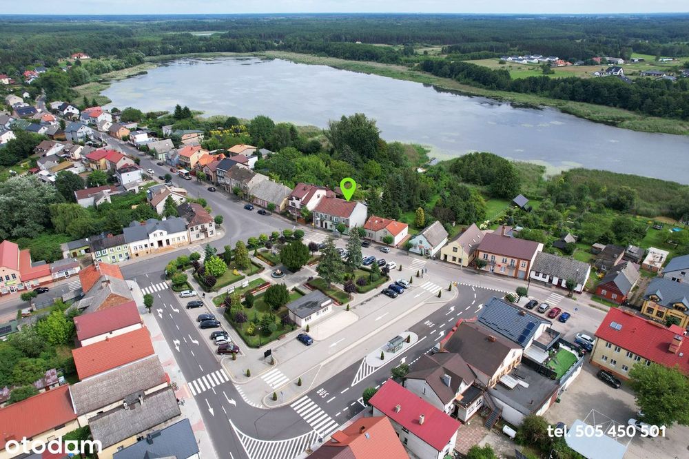 Połowa kamienicy po remoncie, 200m2 , działka 600m2, dostęp do jeziora