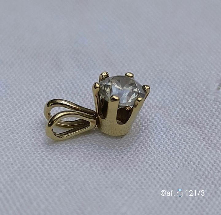 Pingente Ouro e Diamante 0,73 ct para Colar