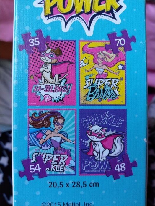 Puzzle Barbi 4in 4plus