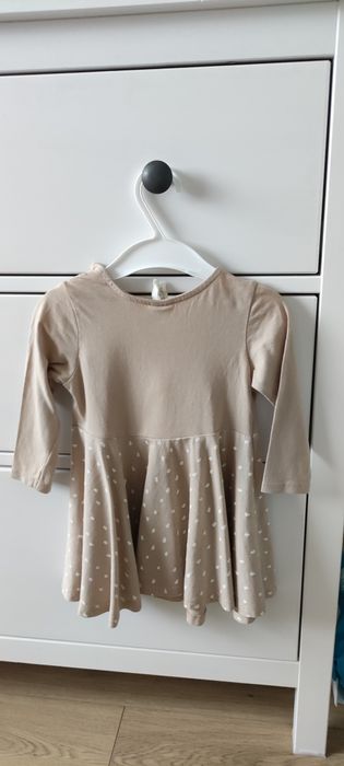 Sukienka H&M rozmiar 74 (6-9 miesięcy)