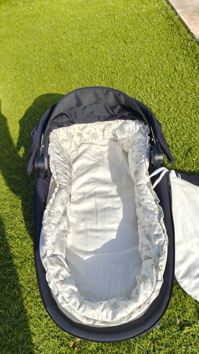 Trio Cybex Priam Rose Gold + Base T  ISOFIX + 2 Ovos + Extras (Solução 2 Carros)