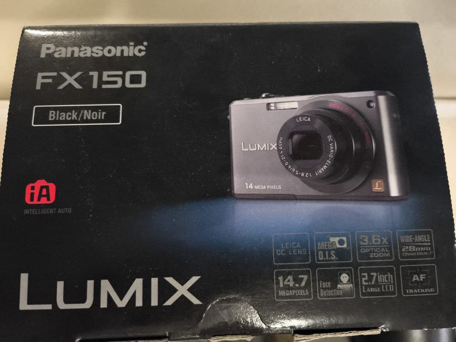 Panasonic Lumix FX150 Leica – Excelente Estadostado
Vendo máquina fotográfica digital Panaso