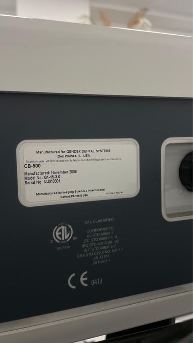 Gendex cb500 3д кт 3d томограф стомат стоматологічний