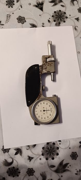 Товщиномір ТН 10-60М ГОСТ 11358-74 0-10мм ц. д. 0.01 мм.