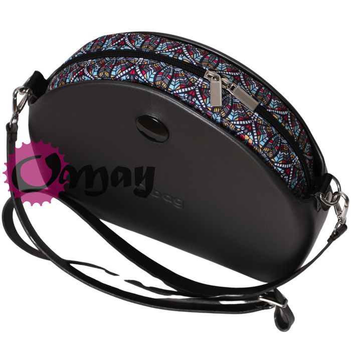 organizer do OBAG MOON LIGHT mozaika czarny 2 kieszenie wkład OMAY