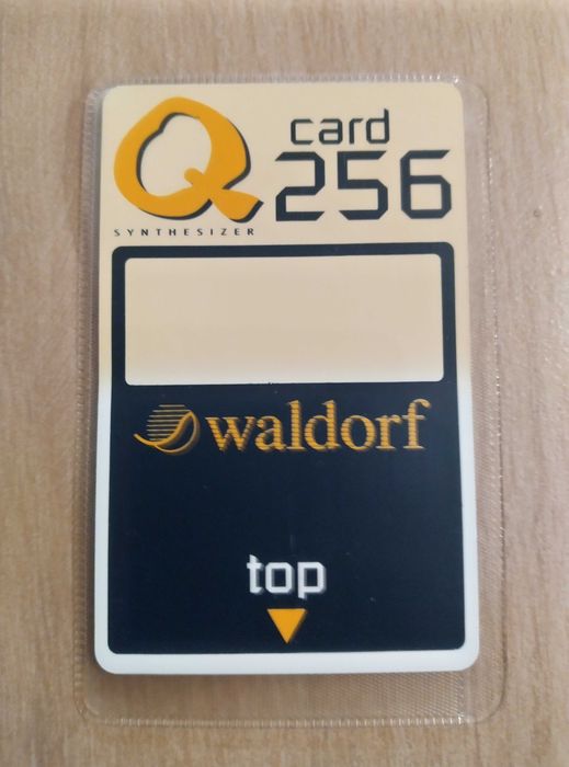 Waldorf Q, Q+ syntezator karta RAM Q256