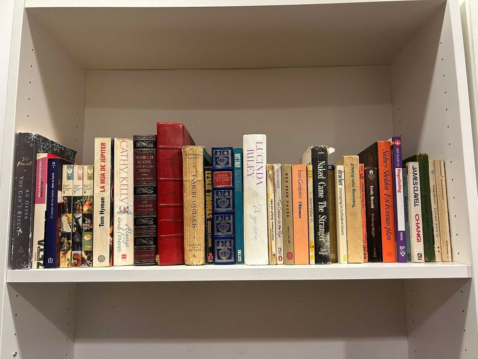 Lotes de livros 2.5euros cada unidade