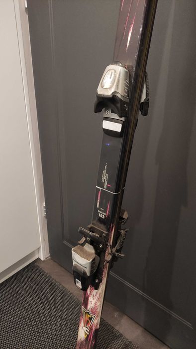 Narty Retro Rossignol V5 193 cm + Wiązania | Kolekcjonerskie