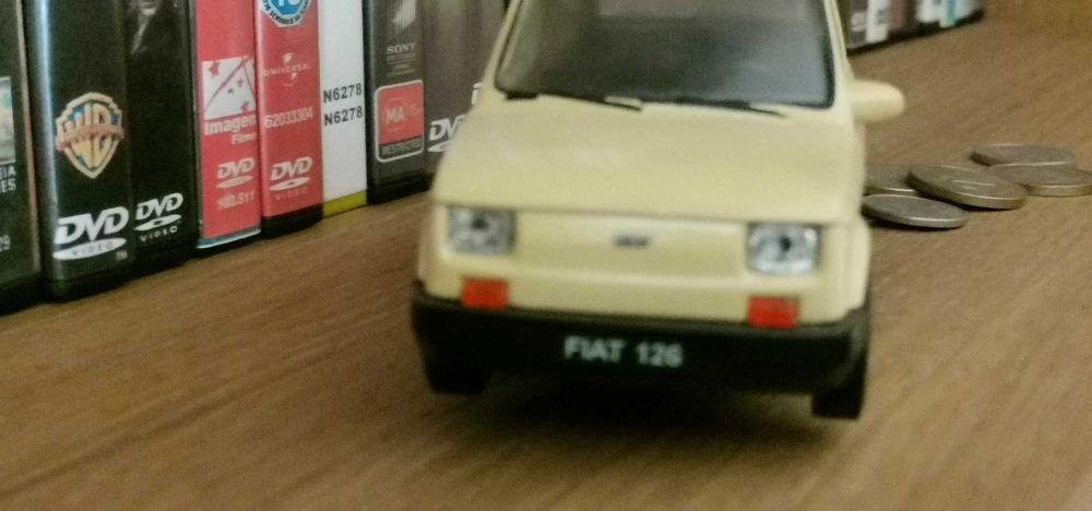 Miniatura Fiat 126 polaco