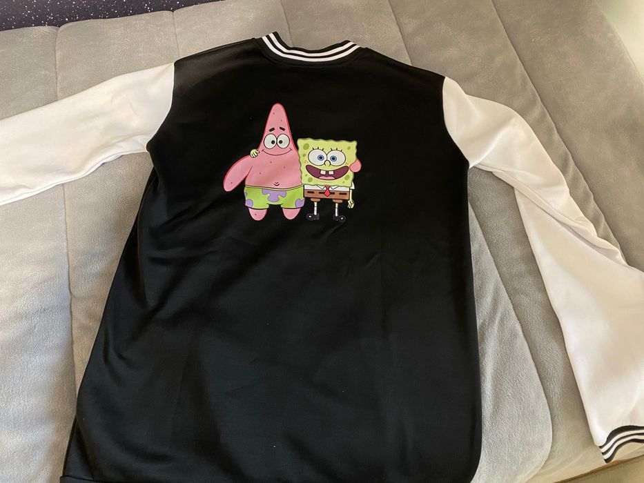 Casaco preto Spongebob