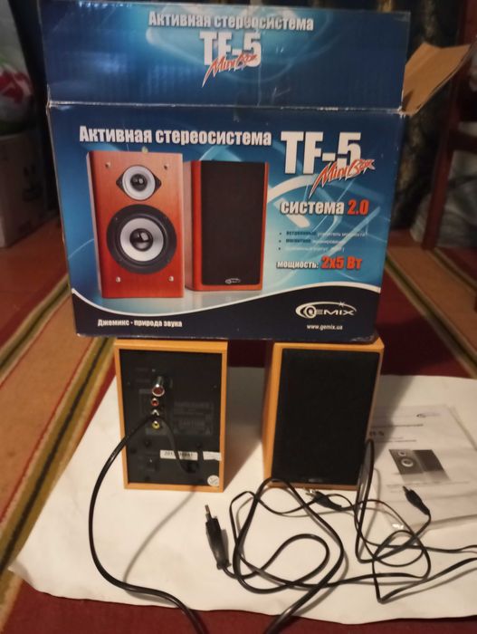 Активна стереосистема TF-5 для ноутбука