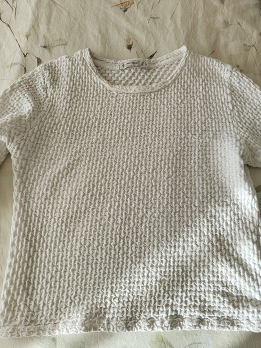 Camisola branca Stradivarius