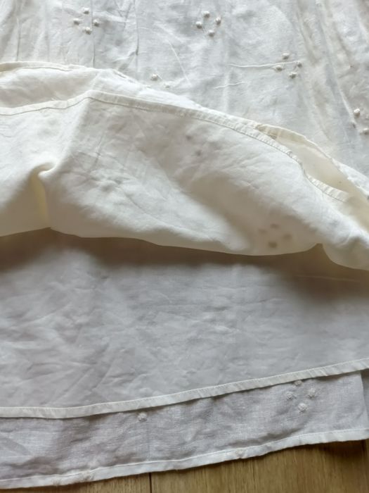 Vero moda sukienka damska letnia hafty ecru rozm 44 XXL