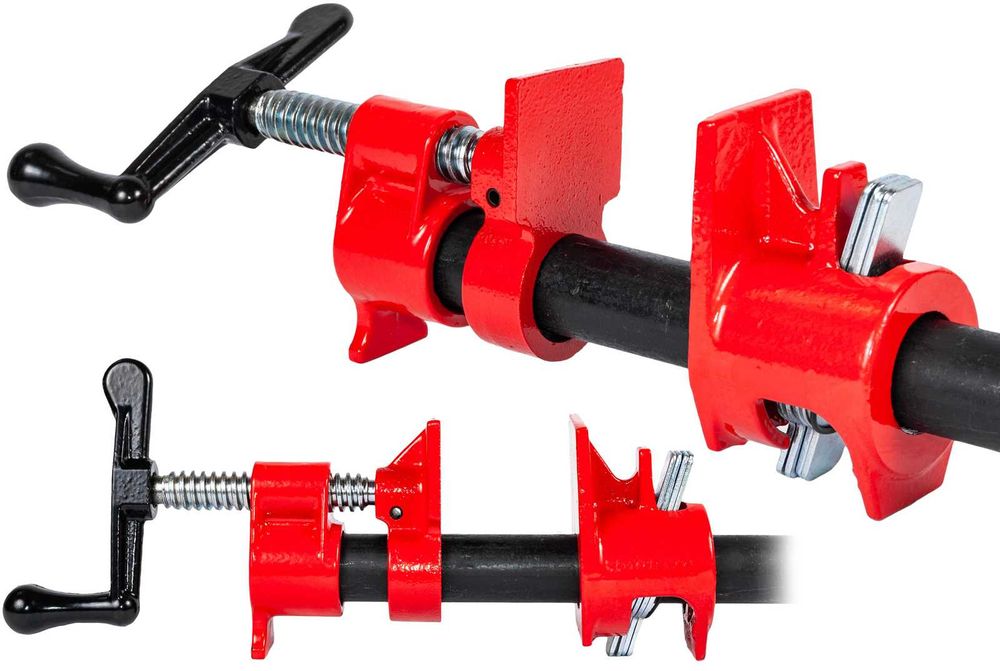 ŚCISK STOLARSKI RUROWY BEZKOŃCOWY Regulowany na rurę 3/4" Zacisk Mocny