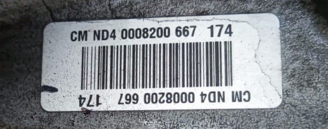 Caixa Velocidades Manual ND4008 - RENAULT KADJAR