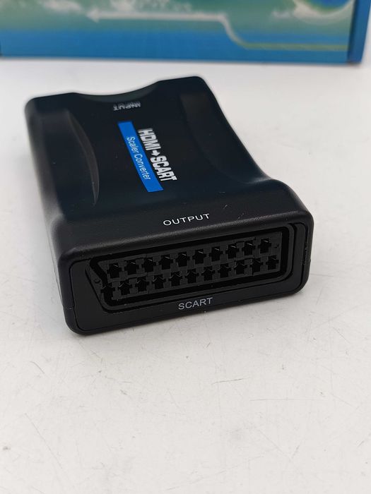 Konwerter HDMI na SCART EURO Adapter Cyfrowy Analogowy 1080p