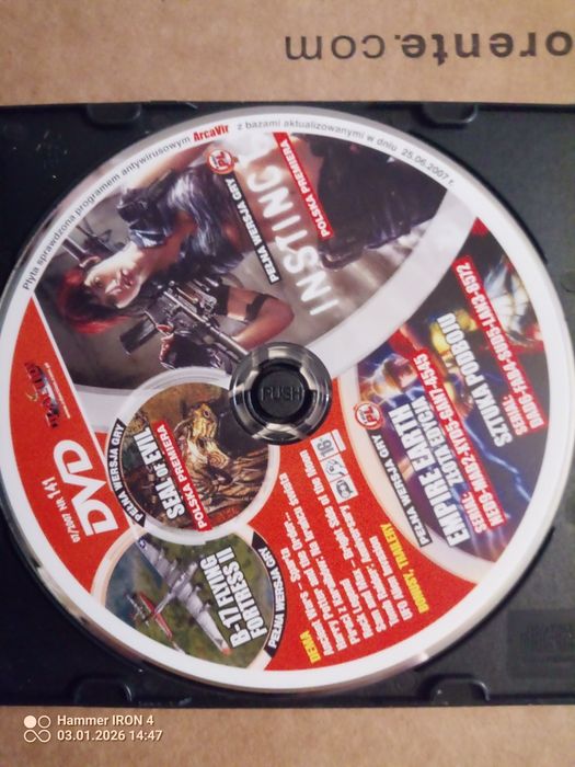 CD-Action nr 141 (07/2007) – DVD z grami PC, Instinct PL, Seal of Evil
