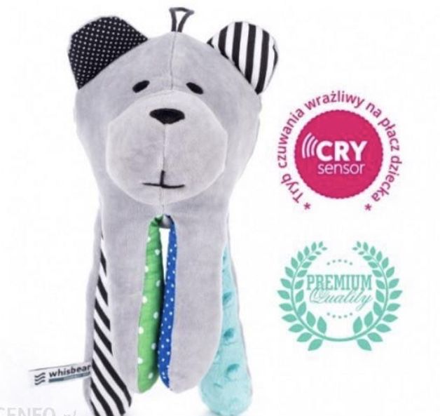 Miś szumiś z monitorem płaczu