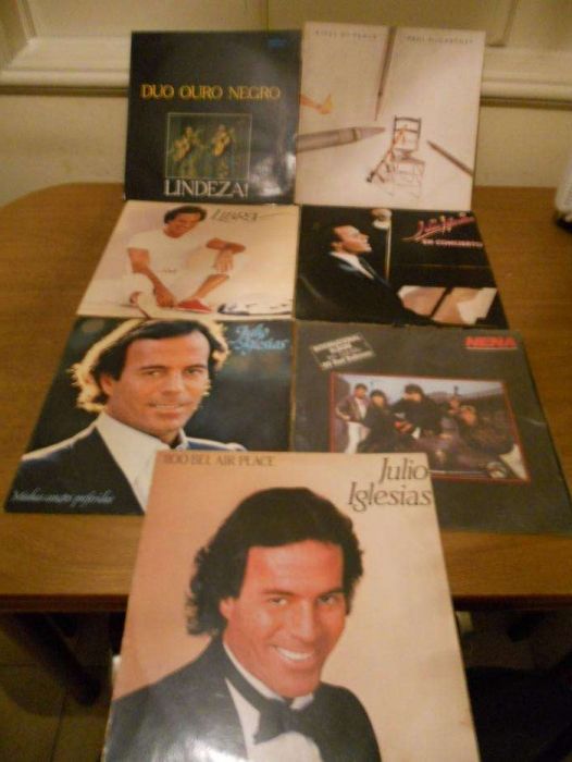discos julio Iglesias antigos anos 80 & 90