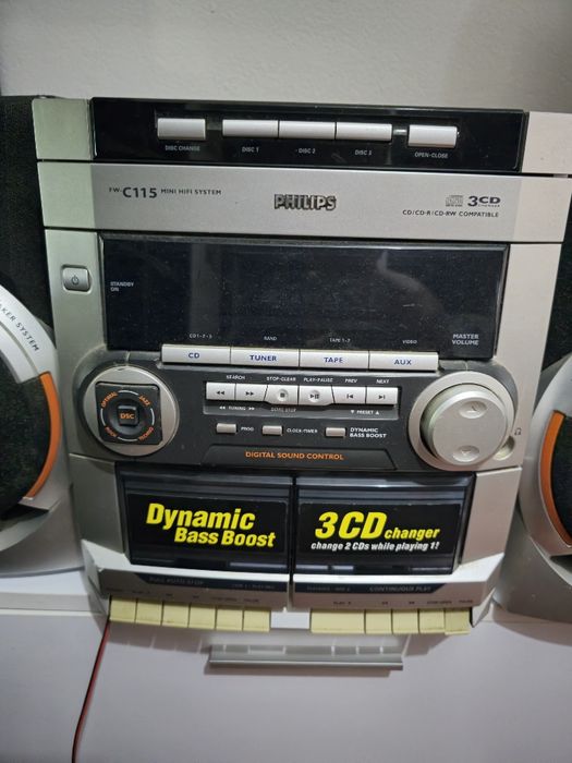 Aparelhagem antiga philips fw c115