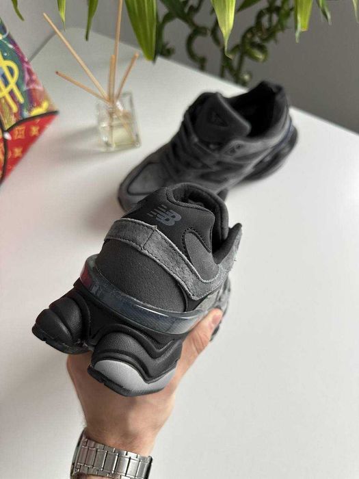ХУТРО! New Balance 9060 Grey Black Fur 37 38 39 40 41 42 43 44 45 46
