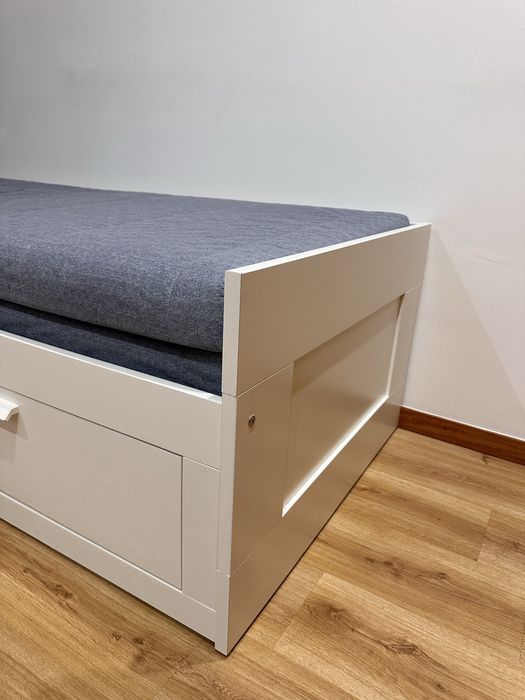 Cama dupla c/ 2 colchoes