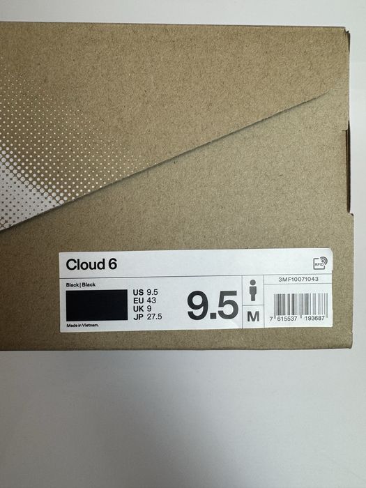 Нові оригінальні кросівки On Cloud 6