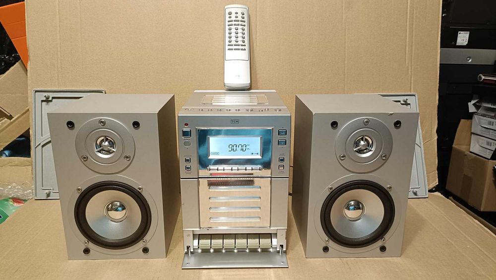TCM 218511 Mini Wieża stereo z pilotem Poznań Warszawskie • OLX.pl