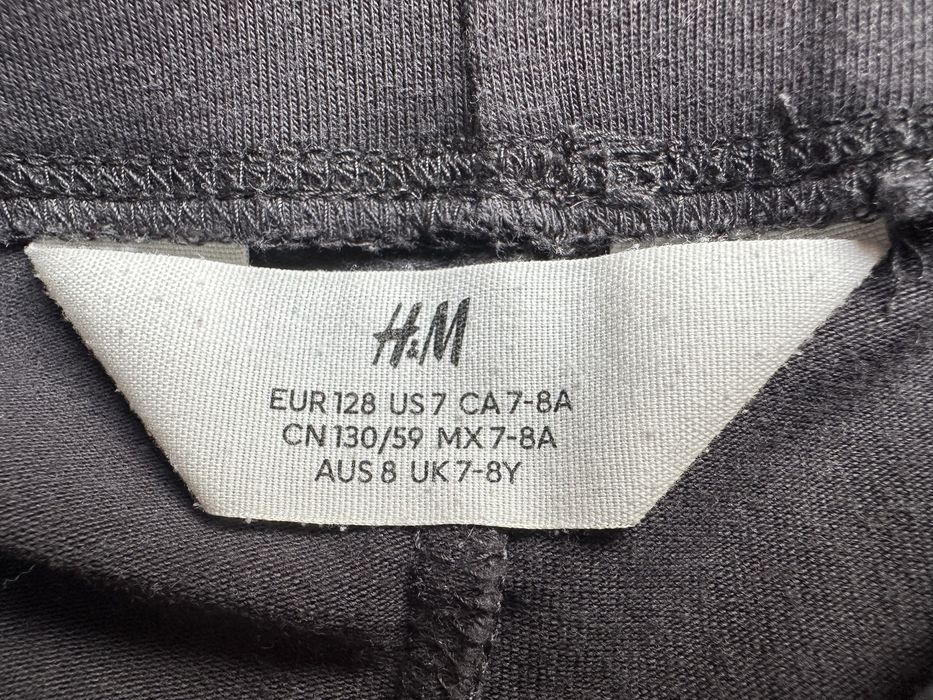 Grafitowe leginsy H&M