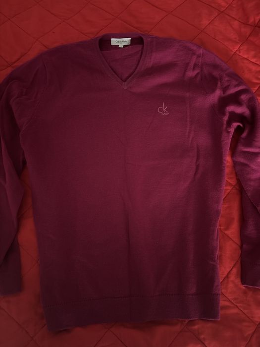 Sweterek kolor burgund orginalny